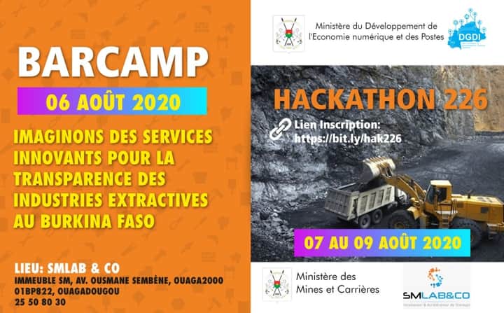 Hackathons 226 :  Transparence des industries extractives au Burkina Faso